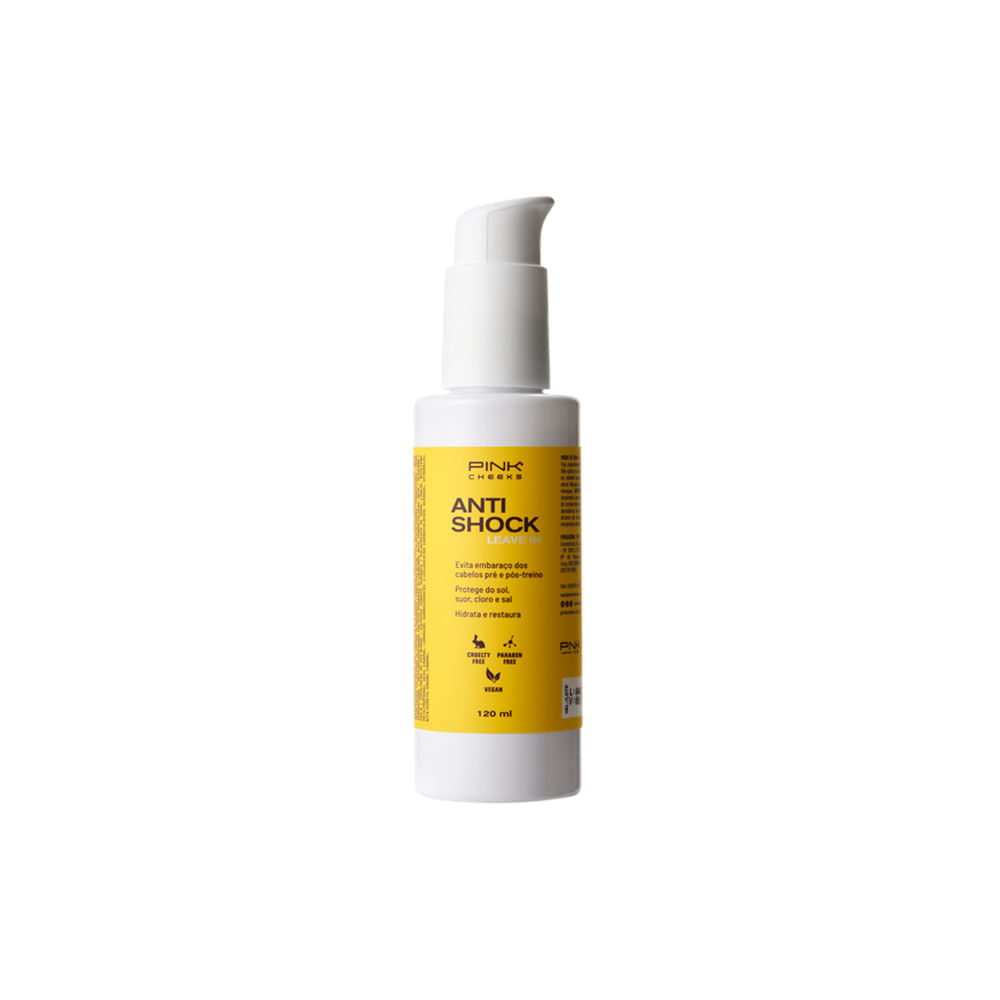 Leave-in Pink Cheeks Anti Shock Pré Treino 120 ml