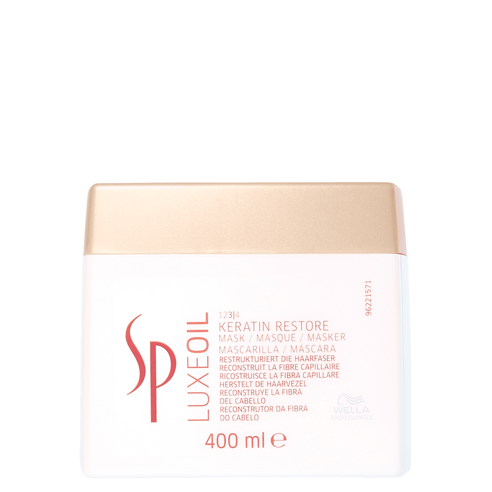 Máscara de Reconstrução SP System Professional Luxe Oil Keratin Restore 400 ml
