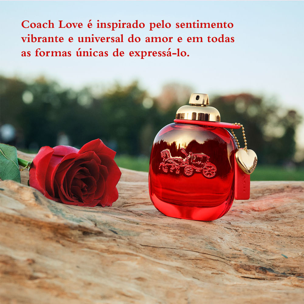 Perfume Feminino Coach Love Eau de Parfum 90 ml