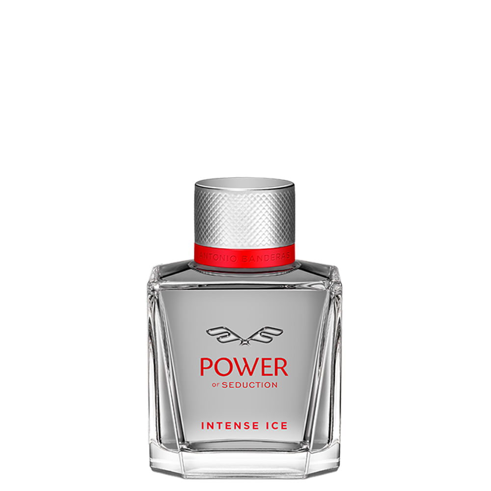 Perfume Masculino Banderas Power Of Seduction Intense Ice Eau De Toilette 100 Ml