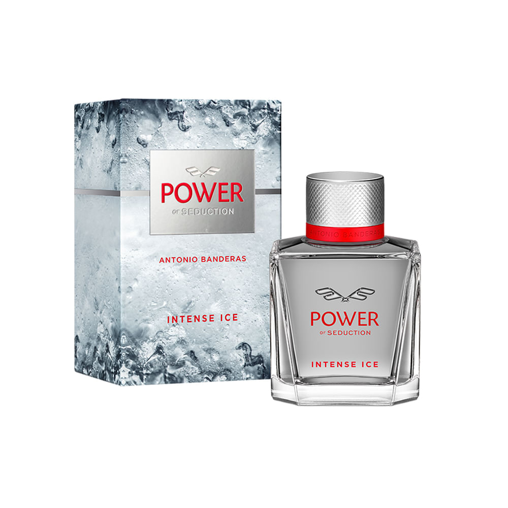 Perfume Masculino Banderas Power Of Seduction Intense Ice Eau de Toilette 100 ml