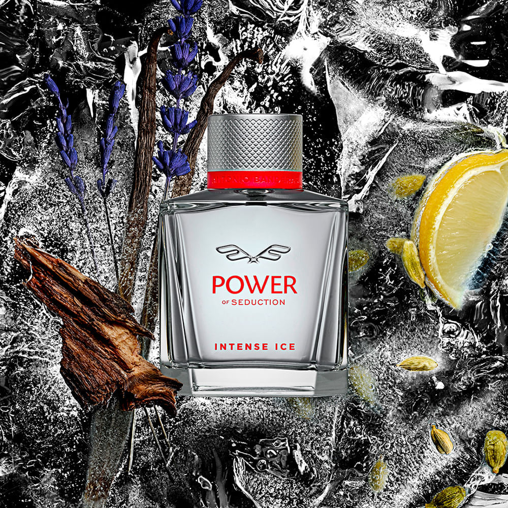 Perfume Masculino Banderas Power Of Seduction Intense Ice Eau de Toilette 100 ml