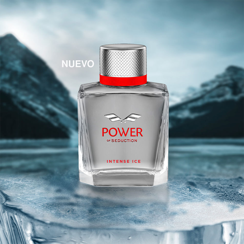 Perfume Masculino Banderas Power Of Seduction Intense Ice Eau de Toilette 100 ml