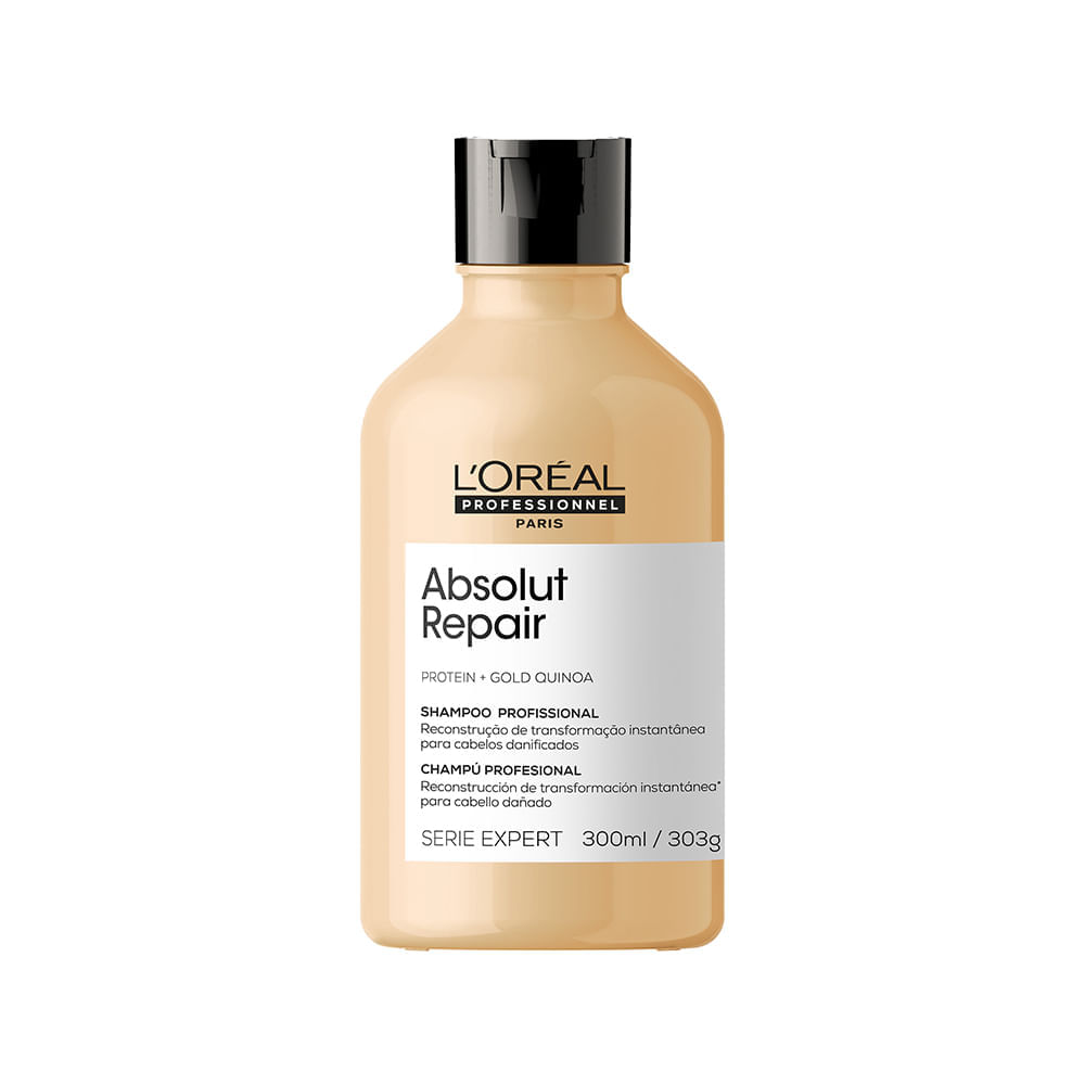 Shampoo L'Oréal Professionnel Serie Expert Absolut Repair Gold Quinoa 300 ml