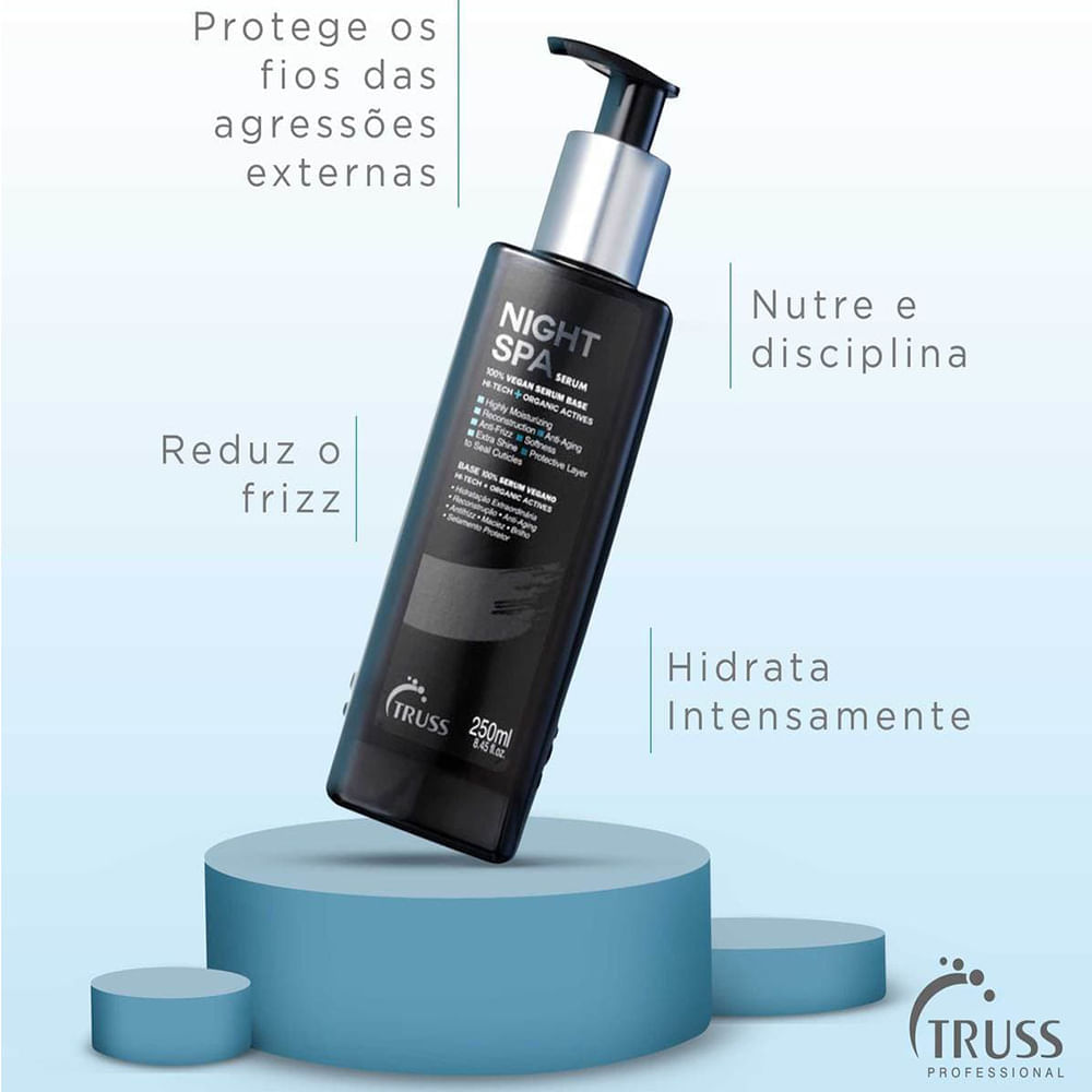 Sérum de Reconstrução Truss Night Spa 250 ml