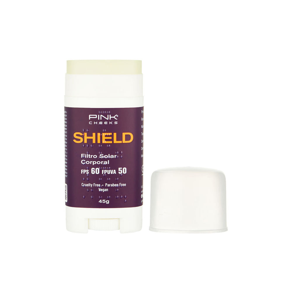 Protetor Solar Corporal Pink Cheeks Shield FPS 60 FPUVA 50 45 g