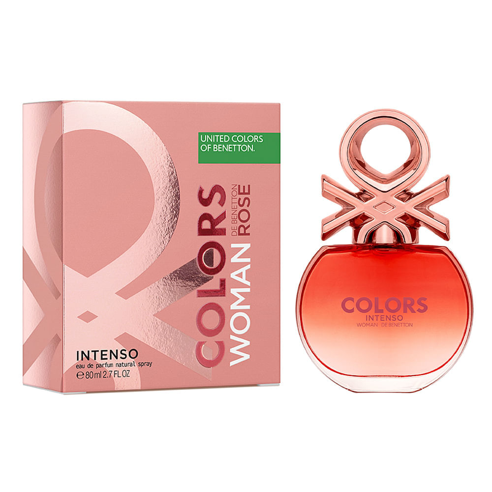 Perfume Feminino Benetton Colors Rose Intenso Eau de Parfum 80 ml