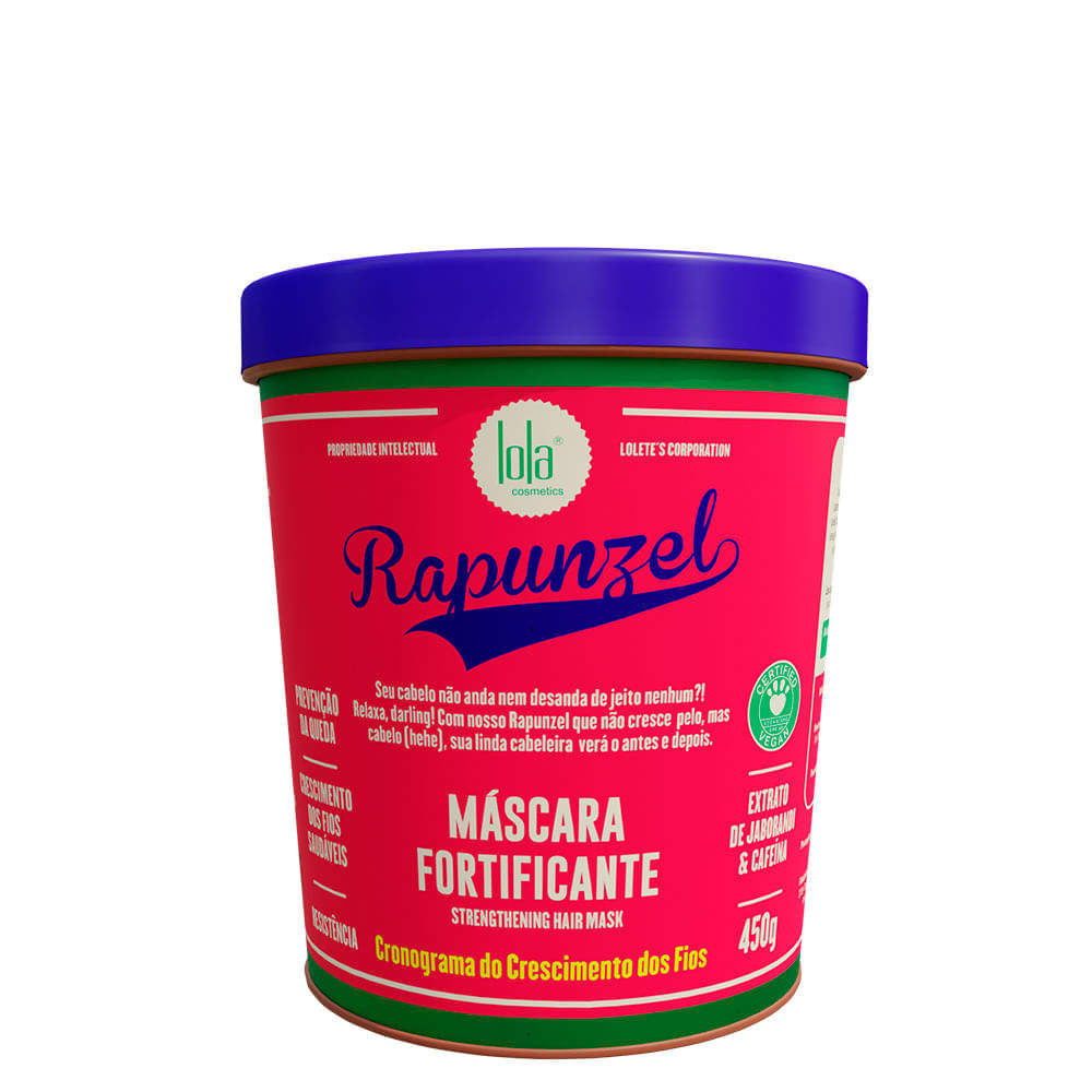 Máscara Fortificante Lola Cosmetics Rapunzel 450 g