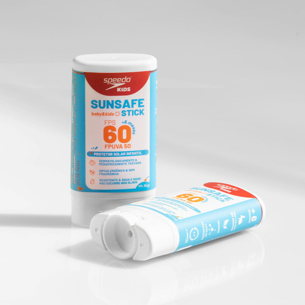 Protetor Solar Infantil Corporal Pink Cheeks Sunsafe Baby & Kids FPS 60 FPUVA 50 15,5 g