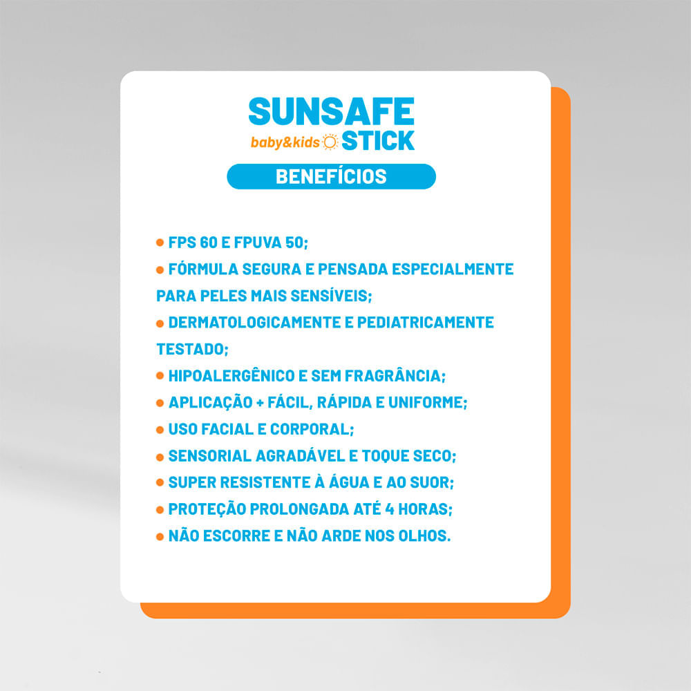 Protetor Solar Infantil Corporal Pink Cheeks Sunsafe Baby & Kids FPS 60 FPUVA 50 15,5 g