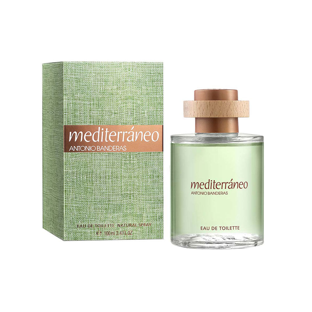 Perfume Masculino Banderas Mediterráneo Eau de Toilette 100 ml