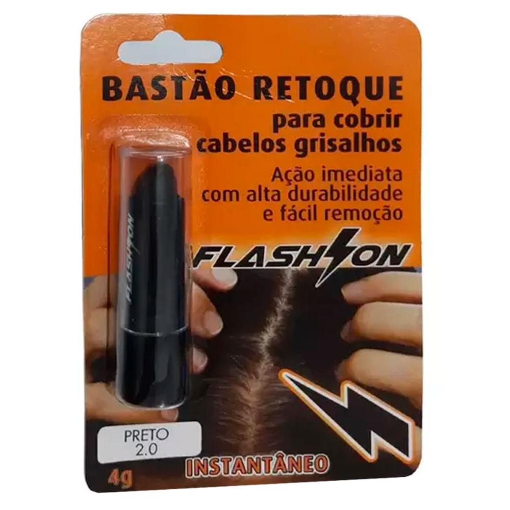 Retoque Flash On Bastão Preto