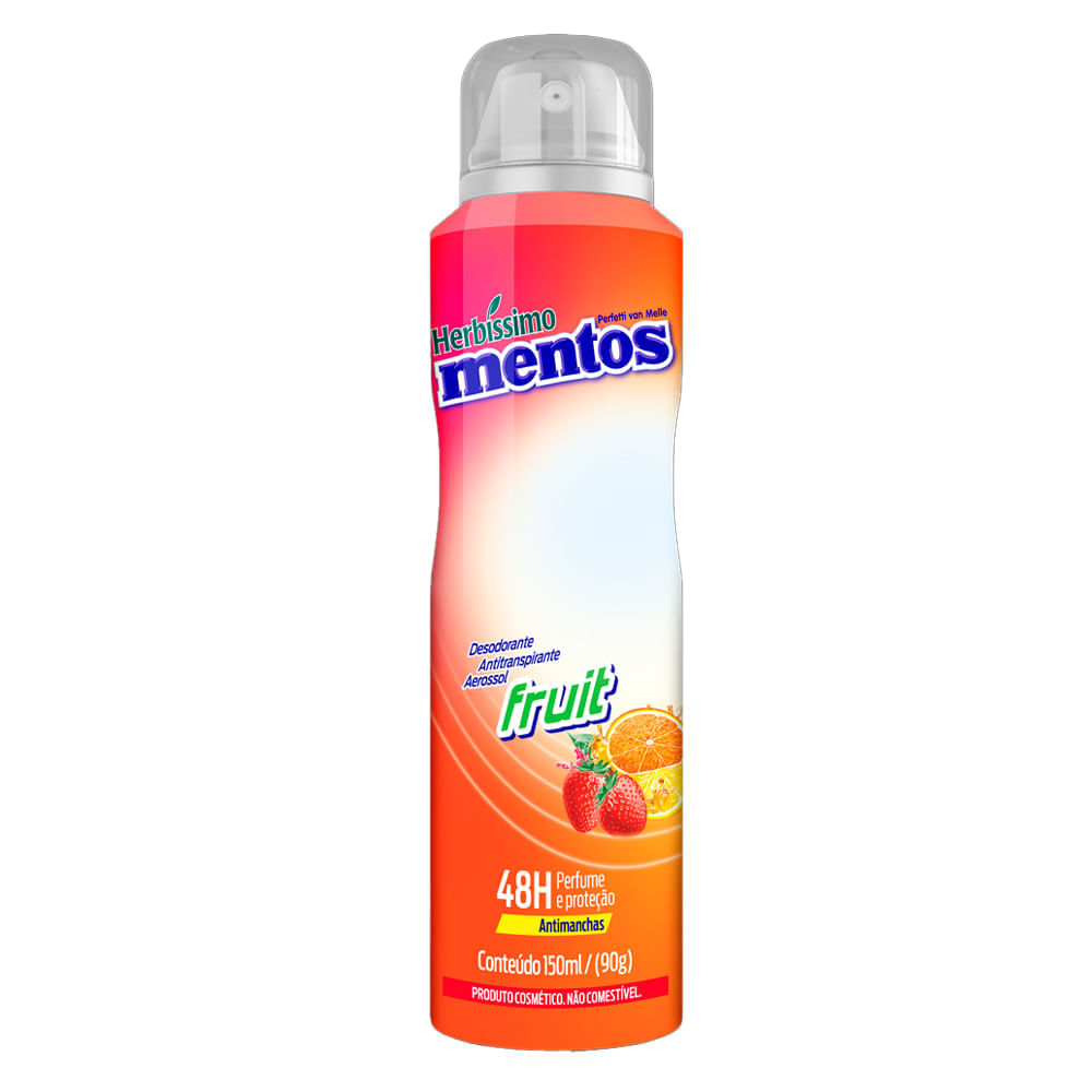 Desodorante Aerossol Herbíssimo Mentos Fruit 150ml
