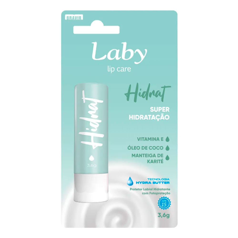 Protetor Labial Laby Lip Care Hidrat FPS15 3,6g