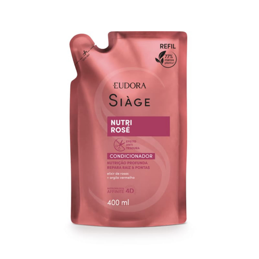 Condicionador Siàge Nutri Rosé Refil 400ml