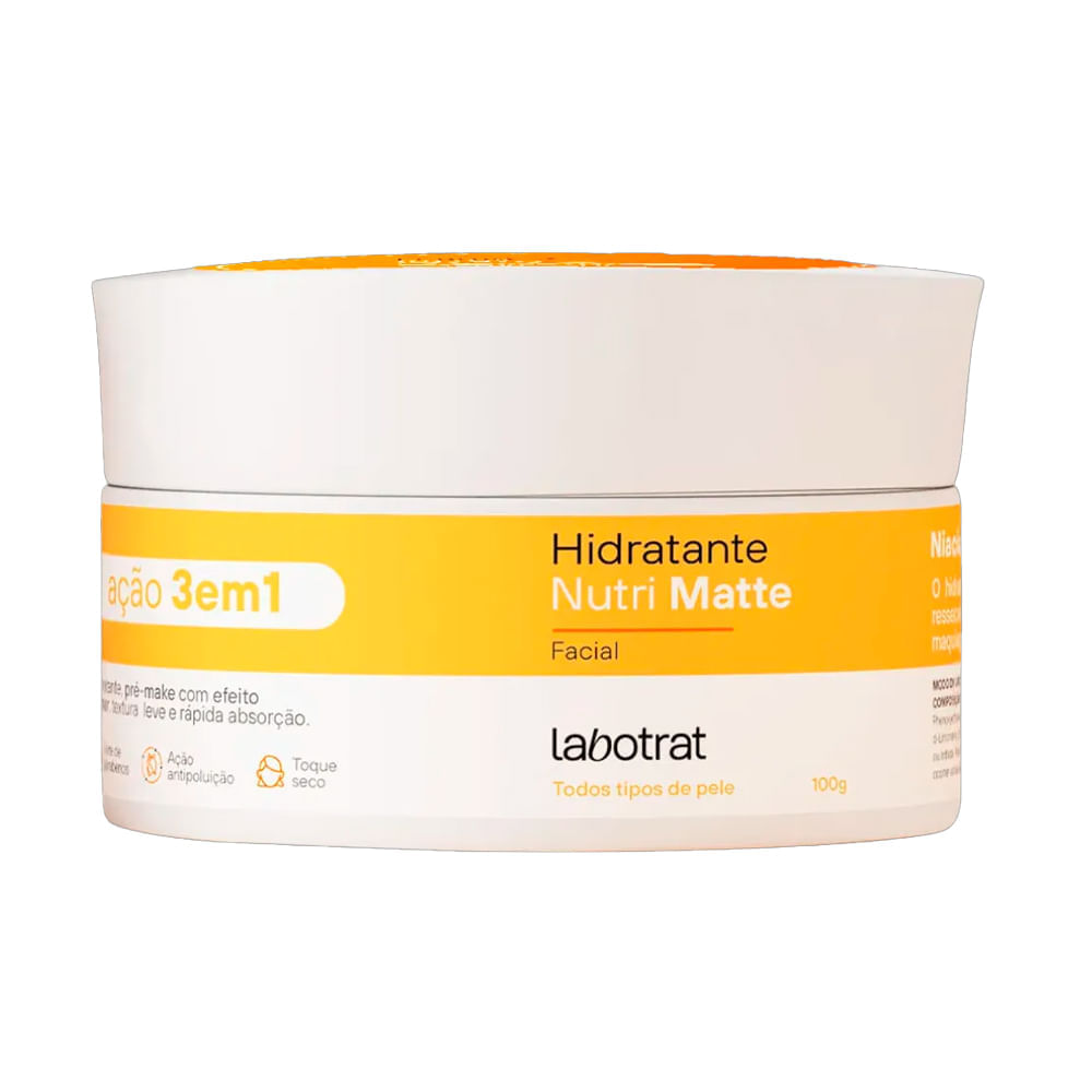 Creme Facial Hidratante Labotrat Nutri Matte 100g