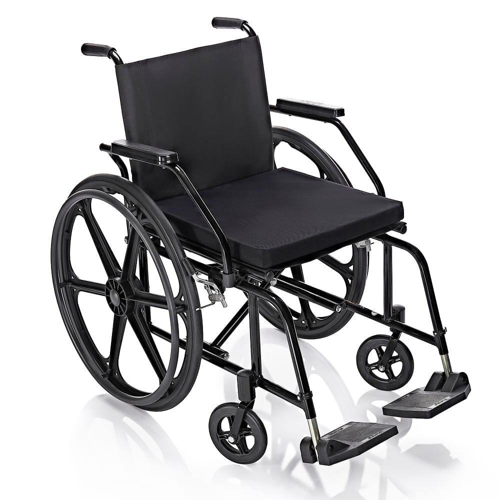 Cadeira de Rodas Prolife PL4001 Dobrável Pneu Maciço
