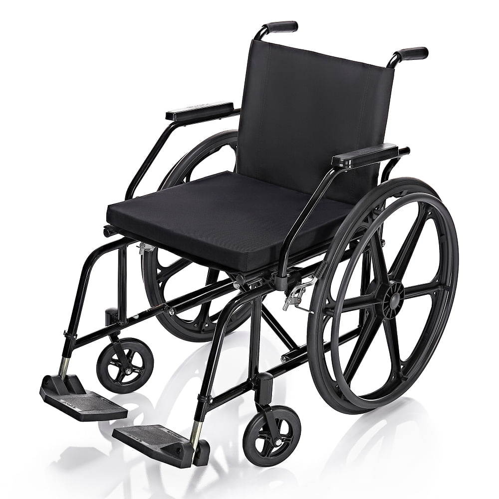 Cadeira de Rodas Prolife PL4001 Dobrável Pneu Maciço