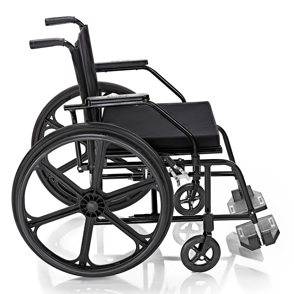 Cadeira de Rodas Prolife PL4001 Dobrável Pneu Maciço