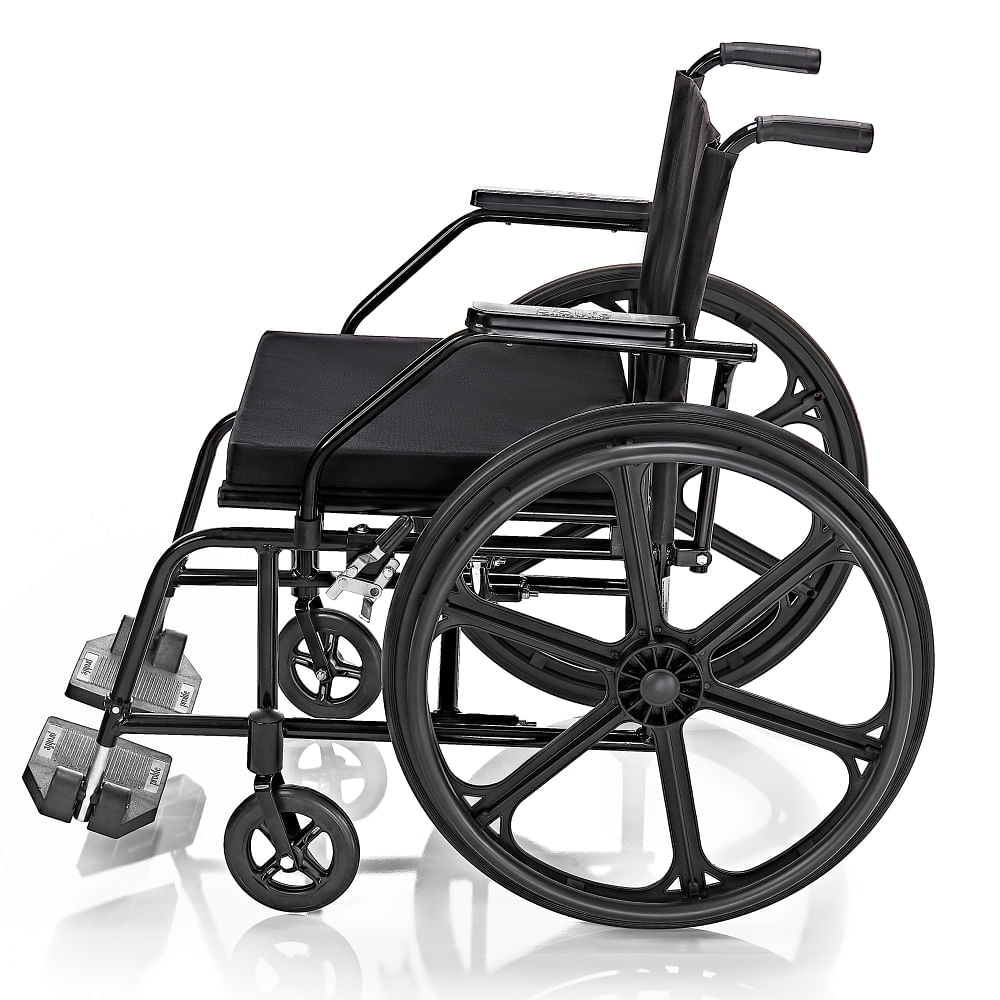Cadeira de Rodas Prolife PL4001 Dobrável Pneu Maciço