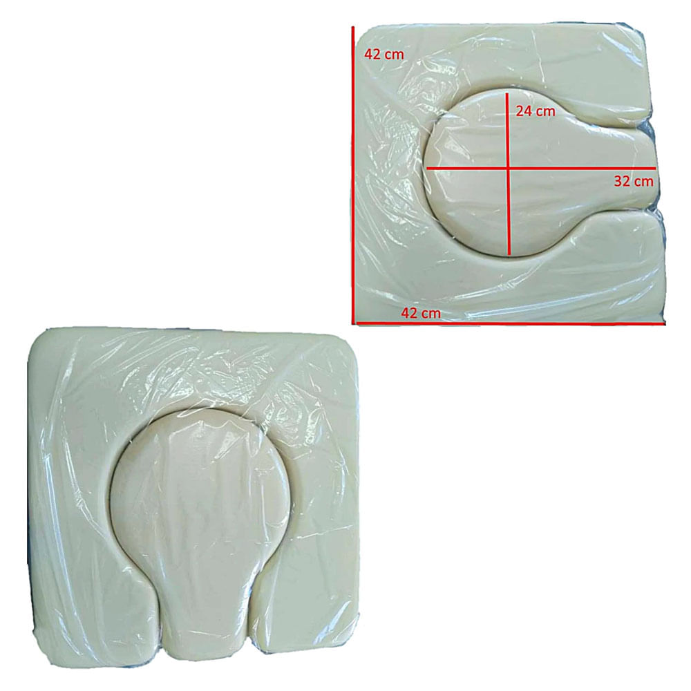 Assento para Cadeira Higiênica Zimedical FST7801 Zimex 1 unidade