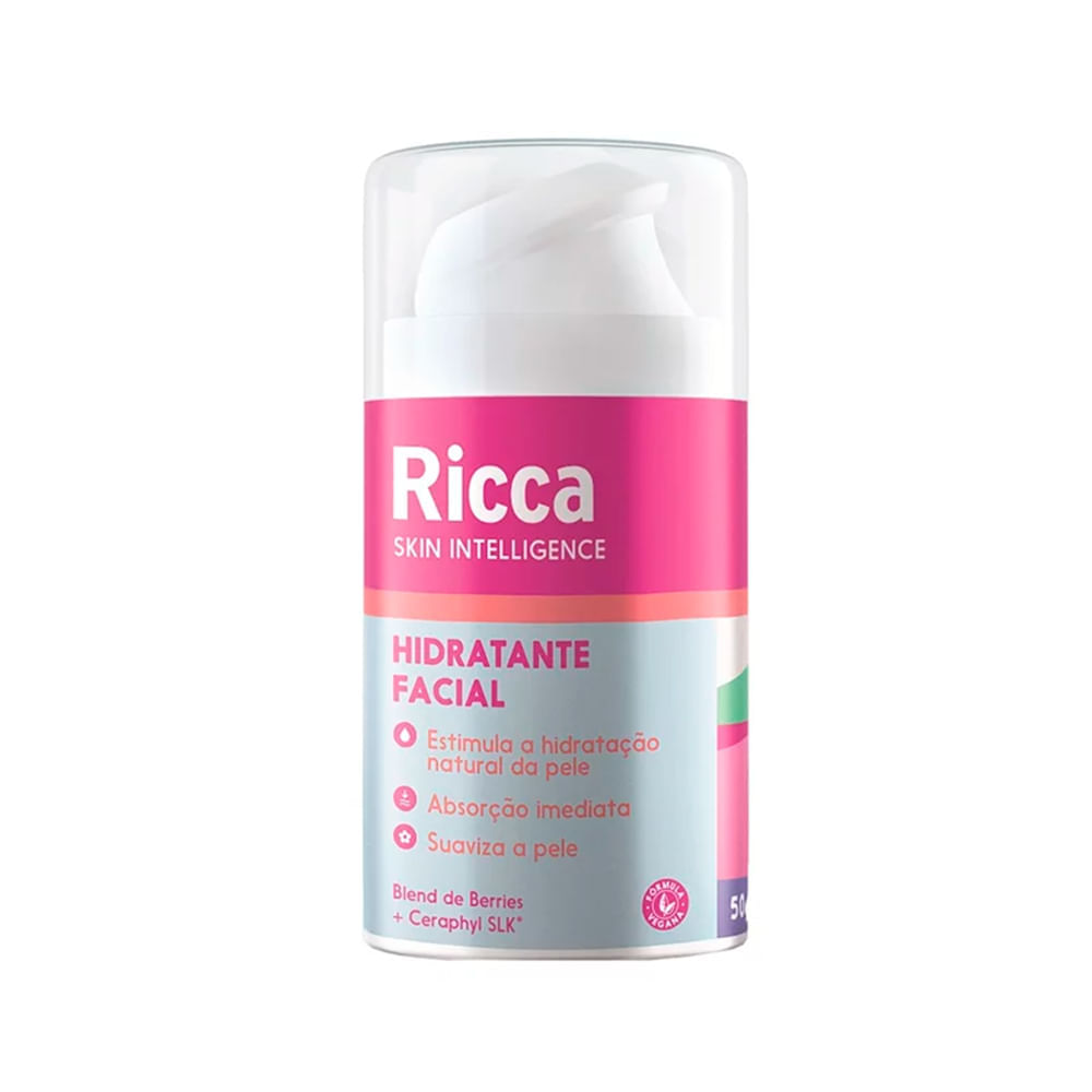 Creme Facial Hidratane Ricca Skin Intelligence 50g