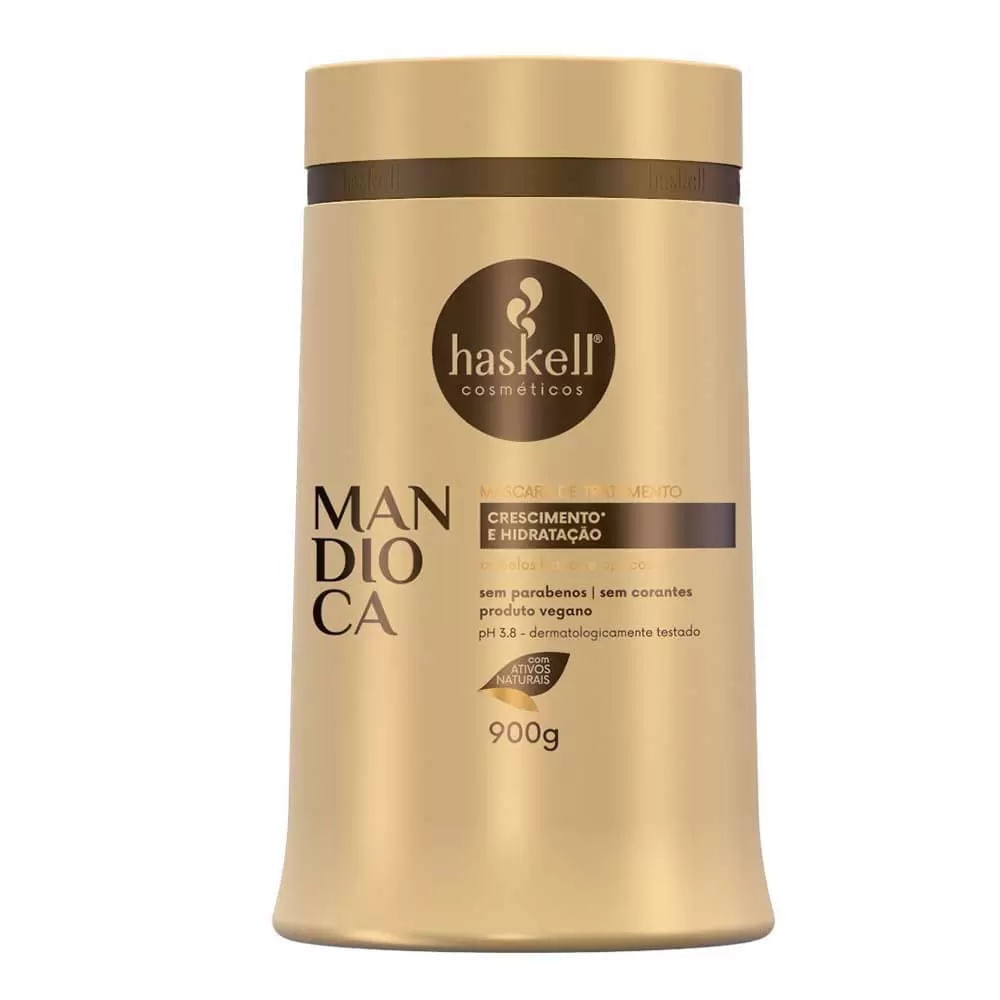 Máscara Capilar De Tratamento Haskell Mandioca 900g
