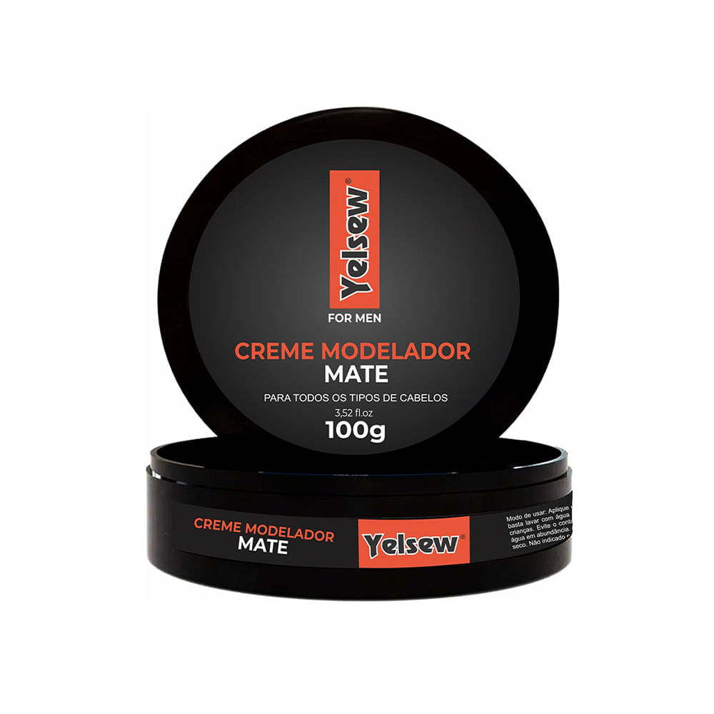 Pomada Capilar Yelsew Modeladora Efeito Mate 100g