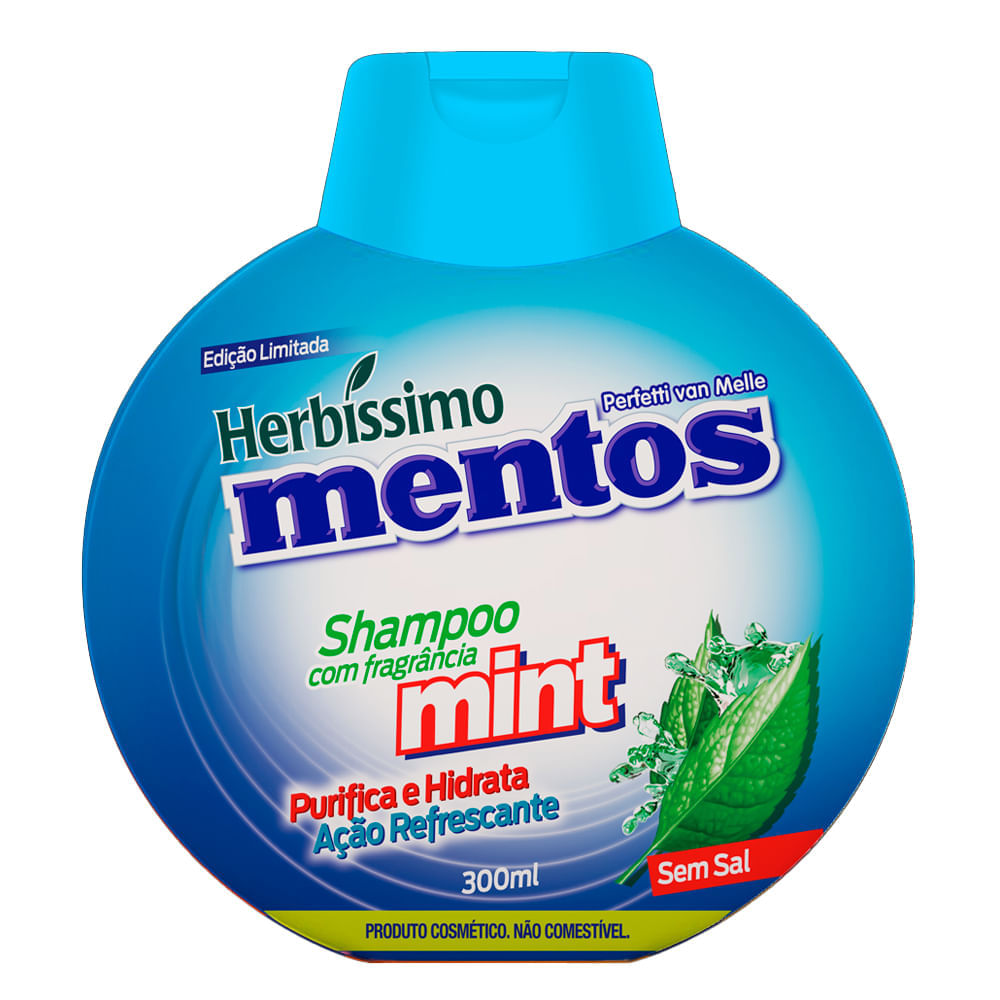 Shampoo Herbíssimo Mentos Mint 300ml