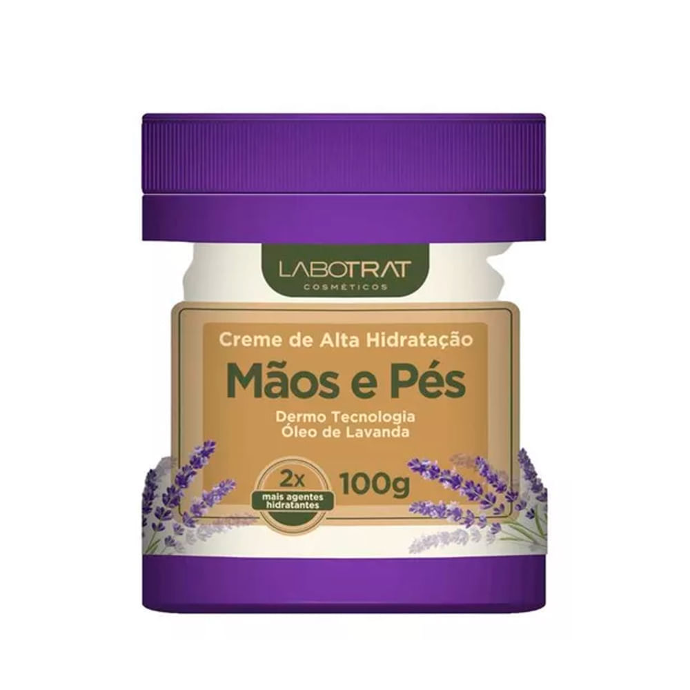 Creme Hidratante Mãos E Pés Labotrat  Dia A Dia 100g