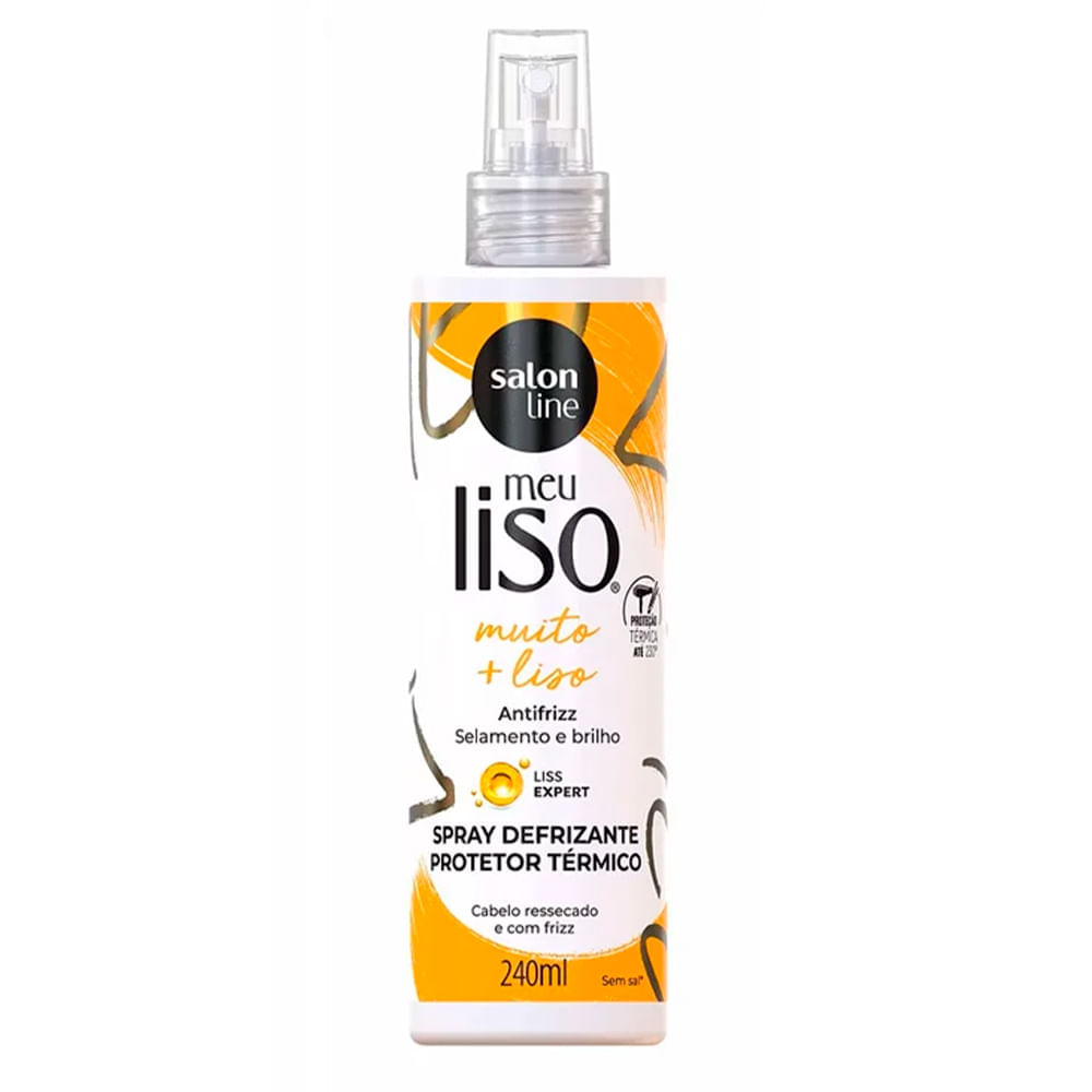 Defrizante Salon Line  Spray Muito + Liso 240ml
