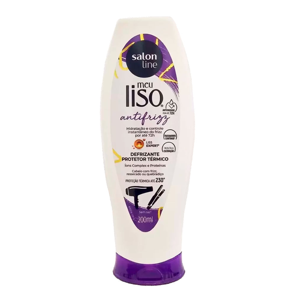 Defrizante Salon Line Meu Liso Antifrizz 200ml