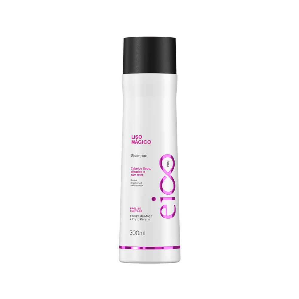 Shampoo Tratamento Eico Liso Magico 300ml