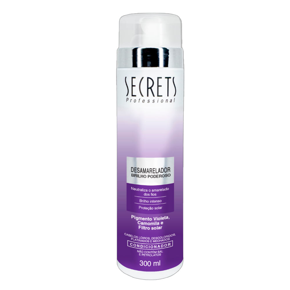 Condicionador Secrets Professional Desamarelador 300ml