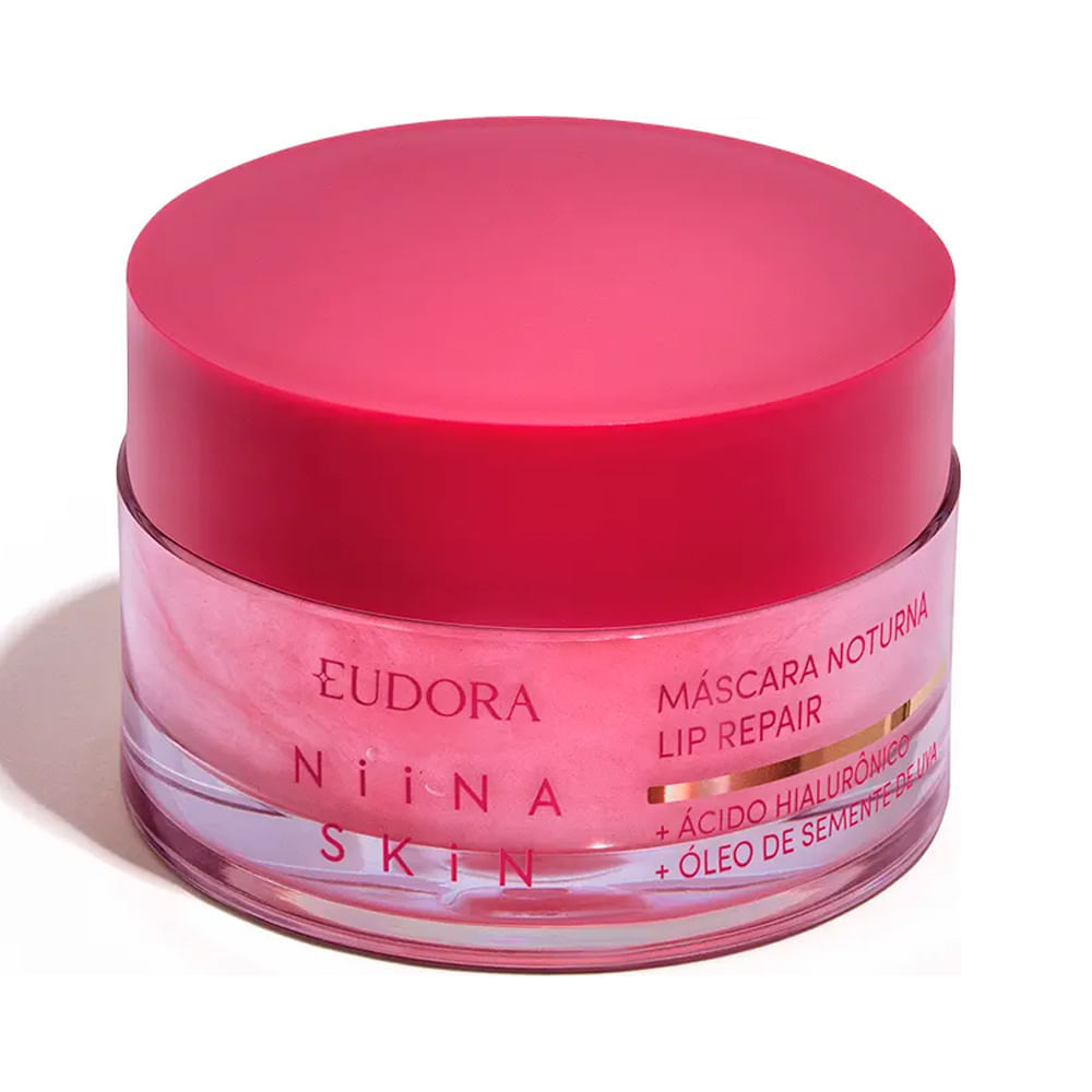 Máscara Labial Noturna Lip Repair Eudora Niina Skin 9g