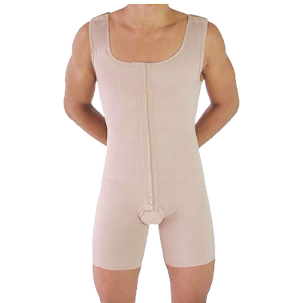 Modelador Masculino 1/2 Perna 709 Bege Tamanho 48/GG