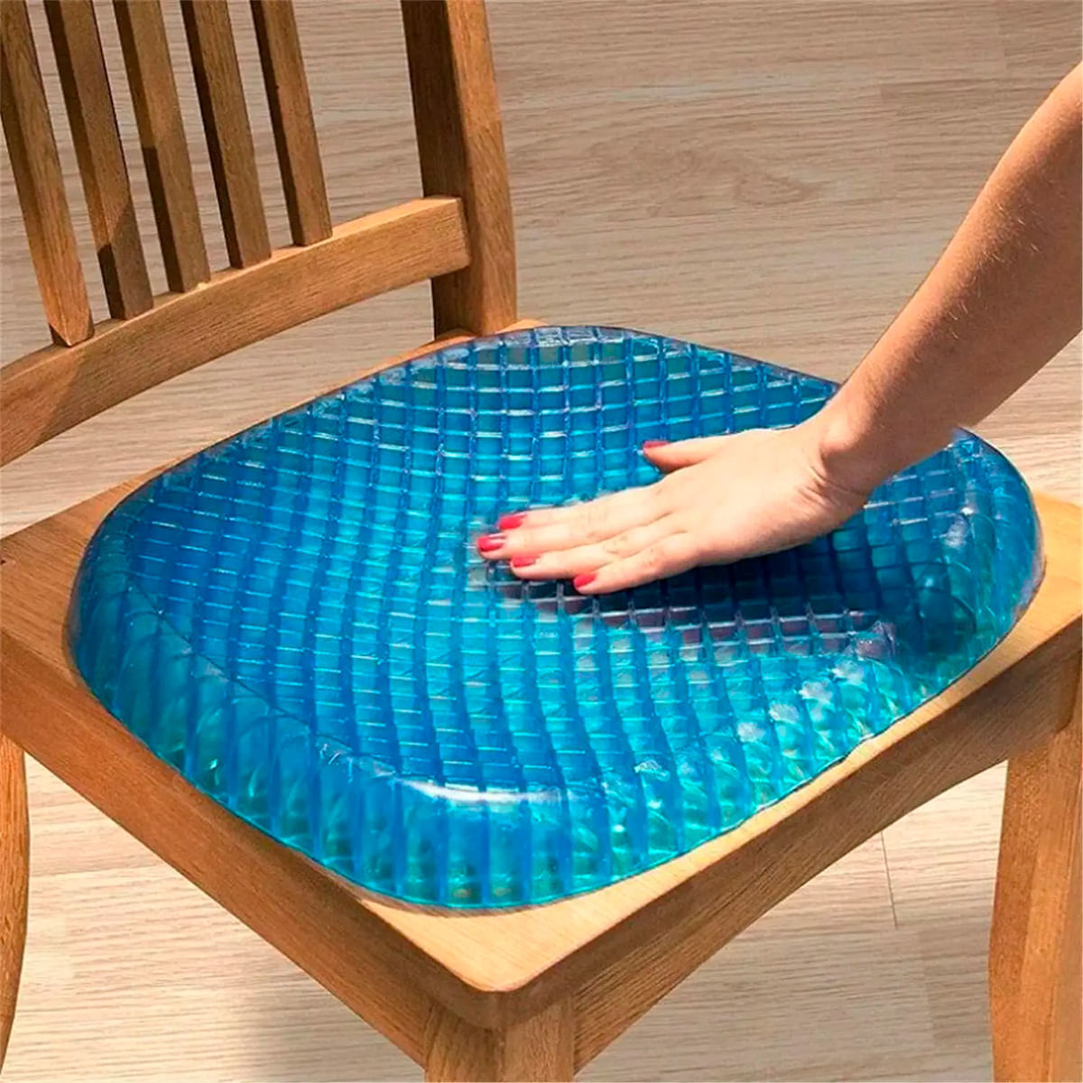 Almofada Assento de Silicone Egg Sit 40X34x4.5cm