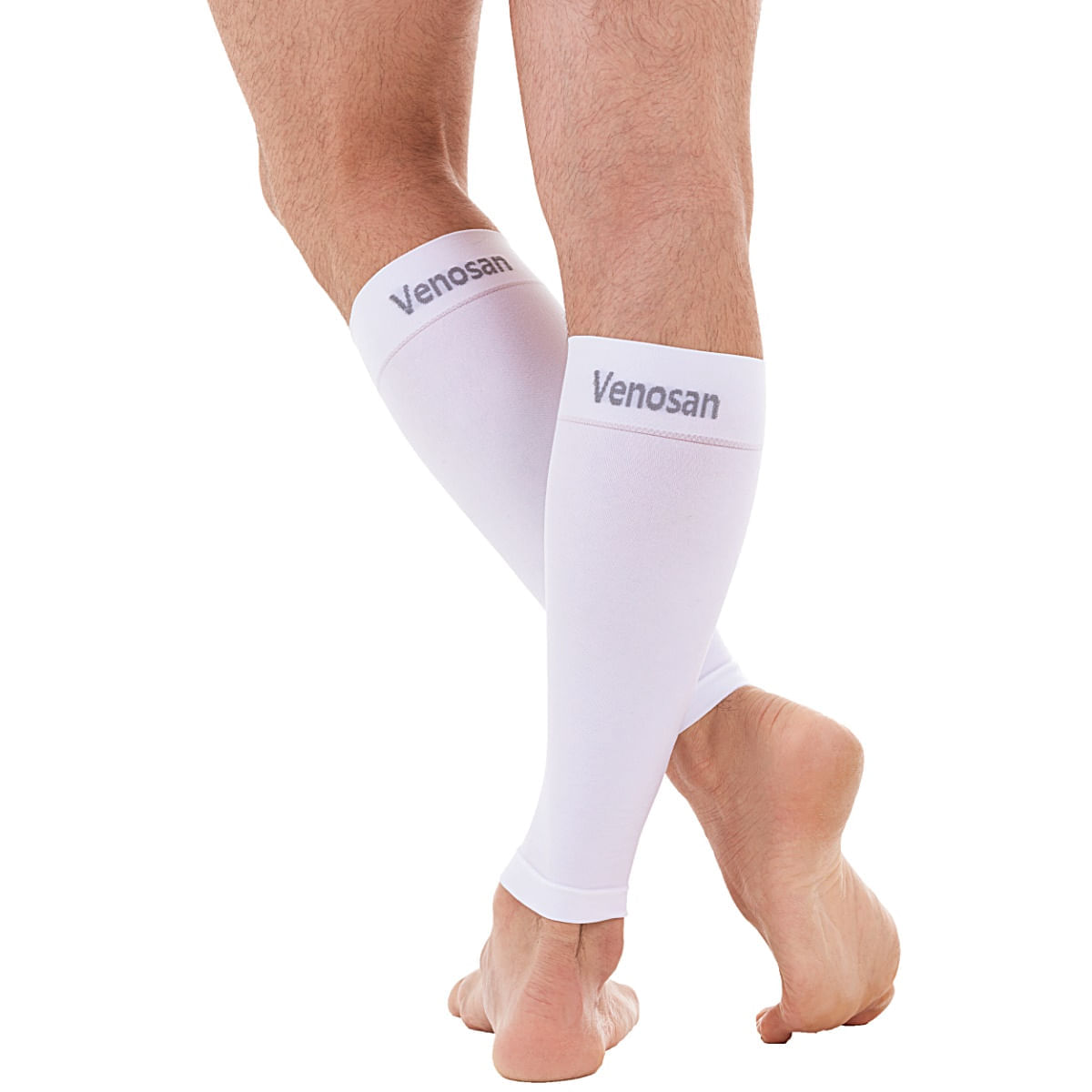 Polaina Compressiva Sportactive Venosan Branca Tamanho XG