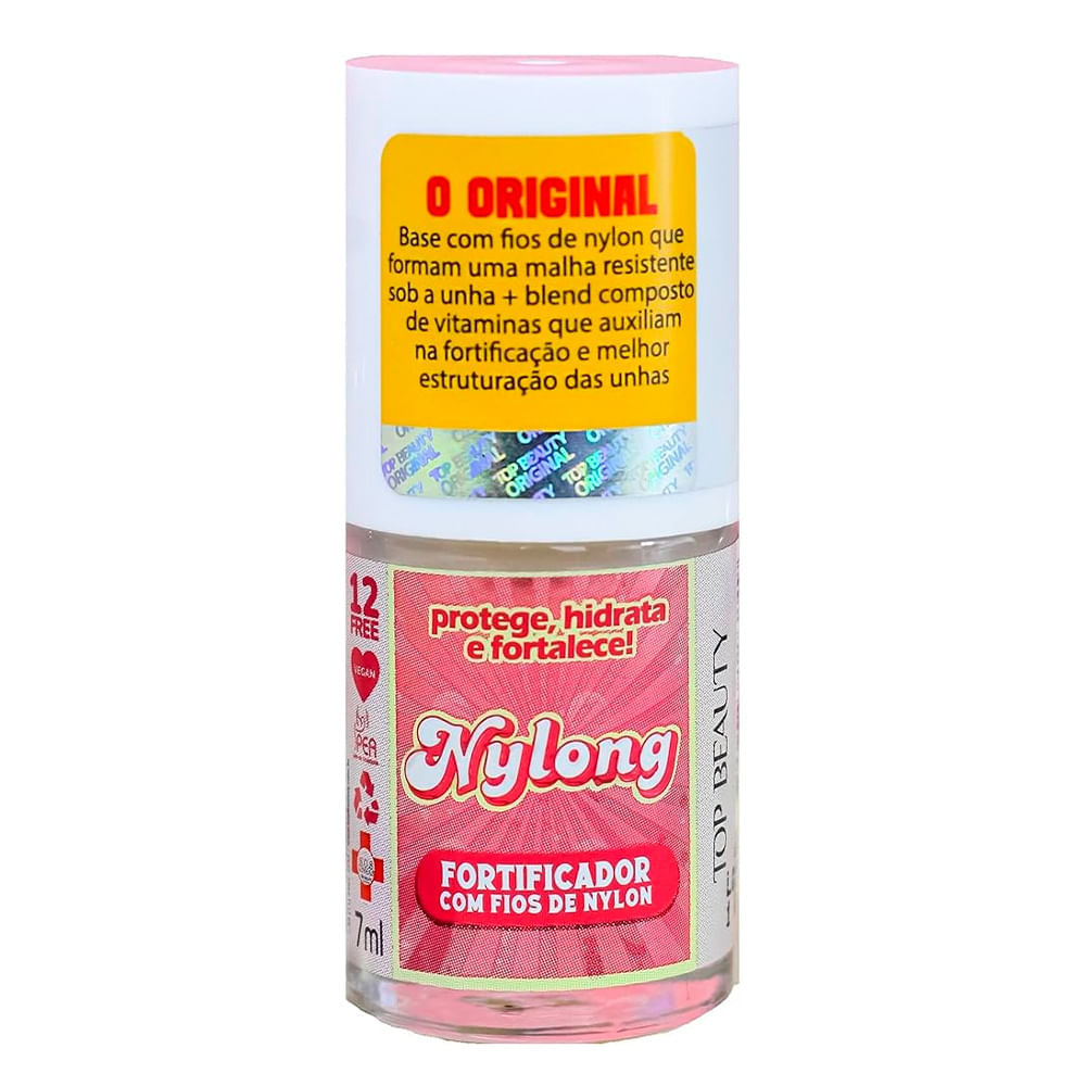 Base Fortificador Com Fios De NylonTop Beauty