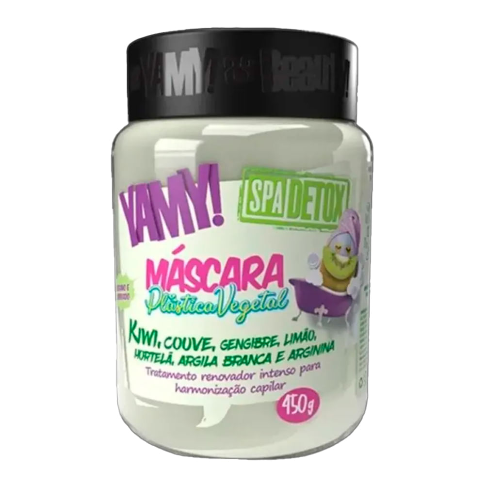 Máscara Yamy Plástica Vegetal Kiwi 450g
