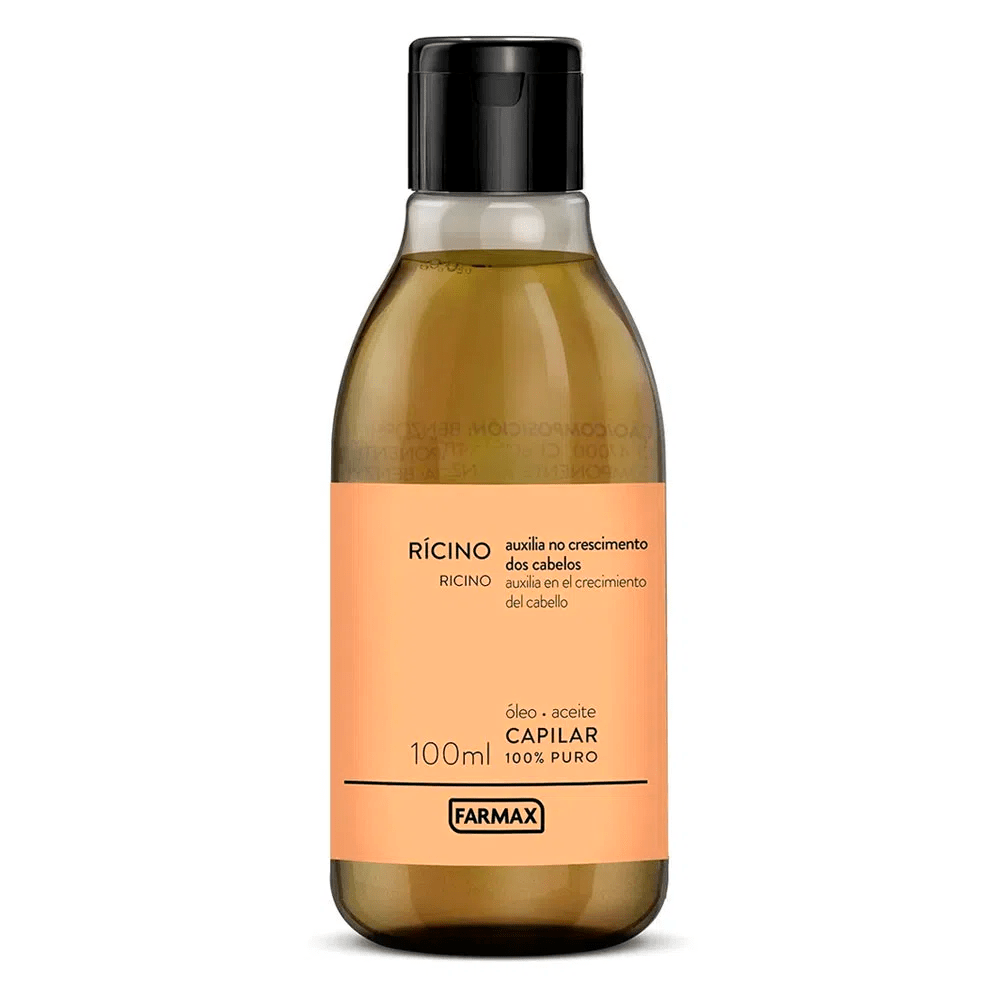 Óleo Capilar Farmax Puro Rícino 100ml