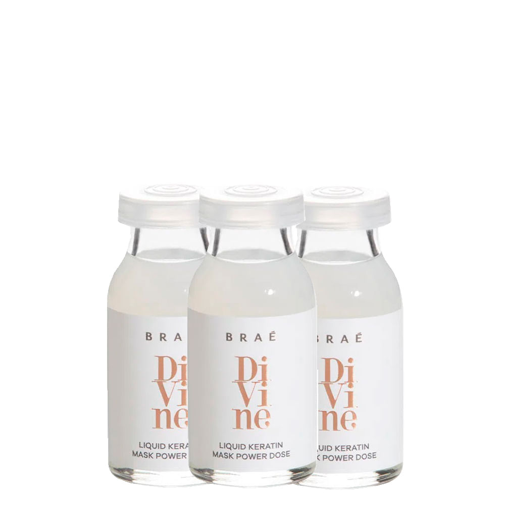 Kit Braé - Ampola Divine Power Dose 3 x 13 ml