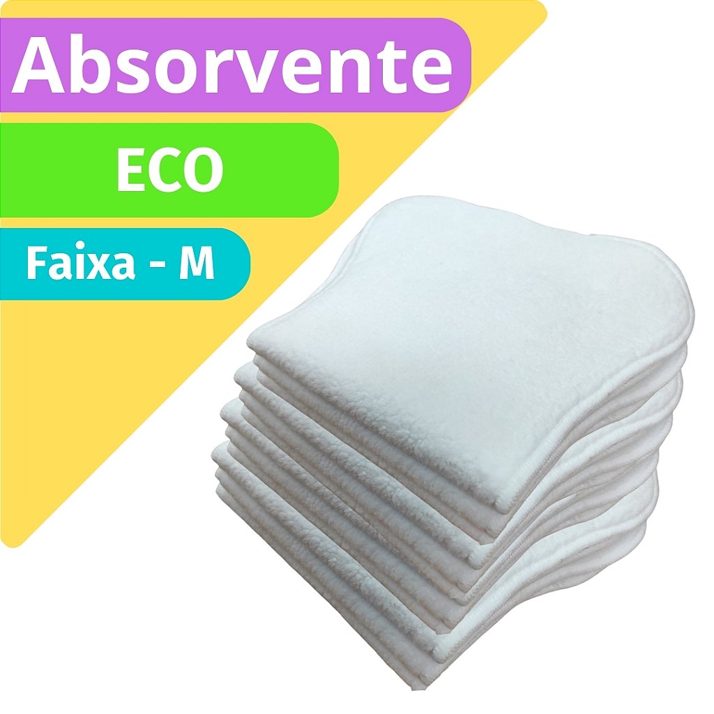 Absorvente ECO Tipo Faixa