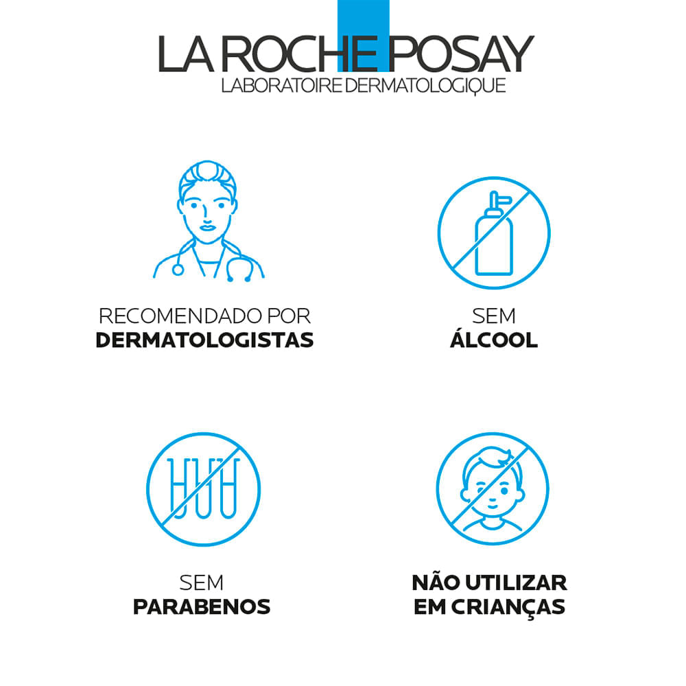 Gel Facial de Limpeza La Roche-Posay Effaclar Concentrado 300g