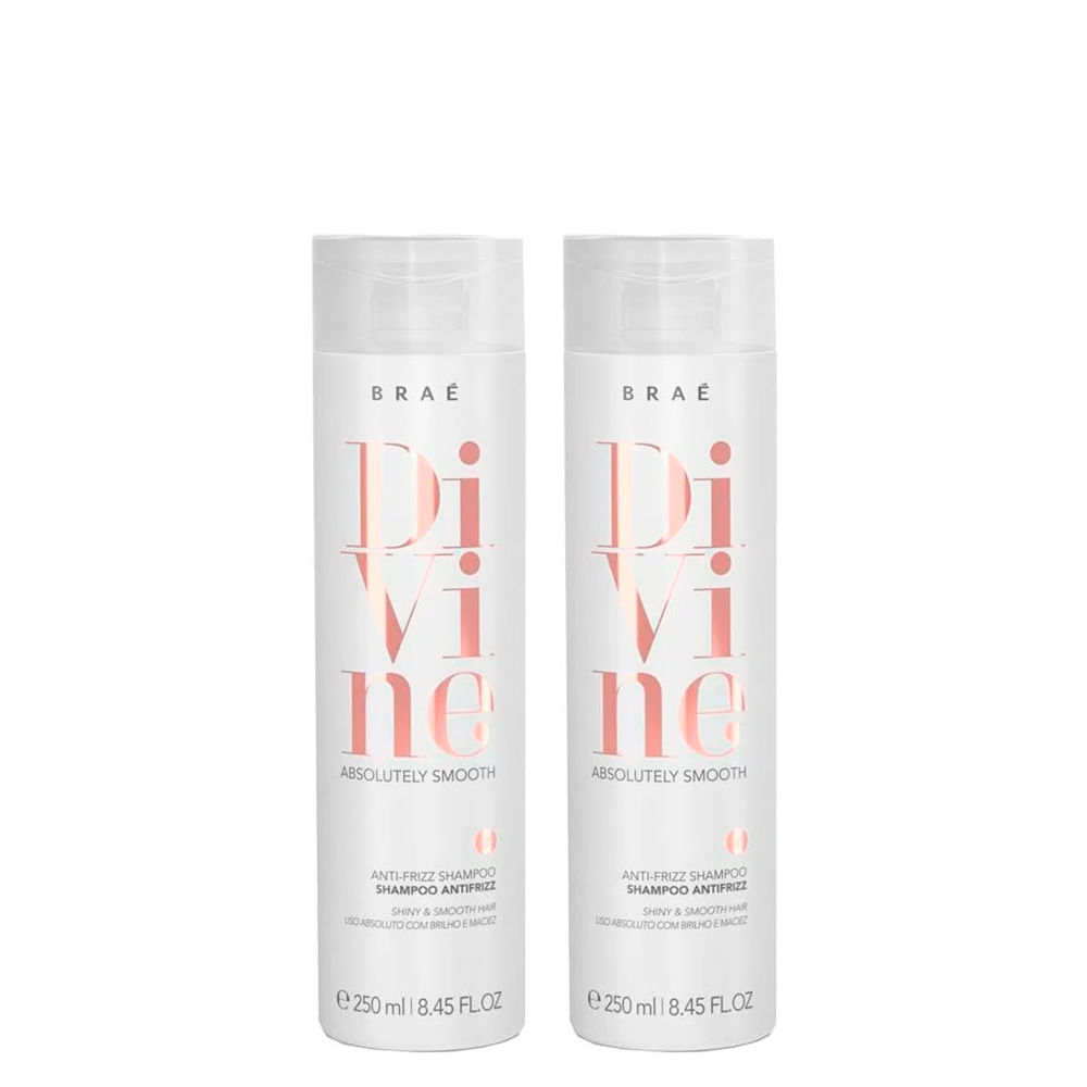 Kit Braé Divine Shampoo 250 Ml 2 Unidades