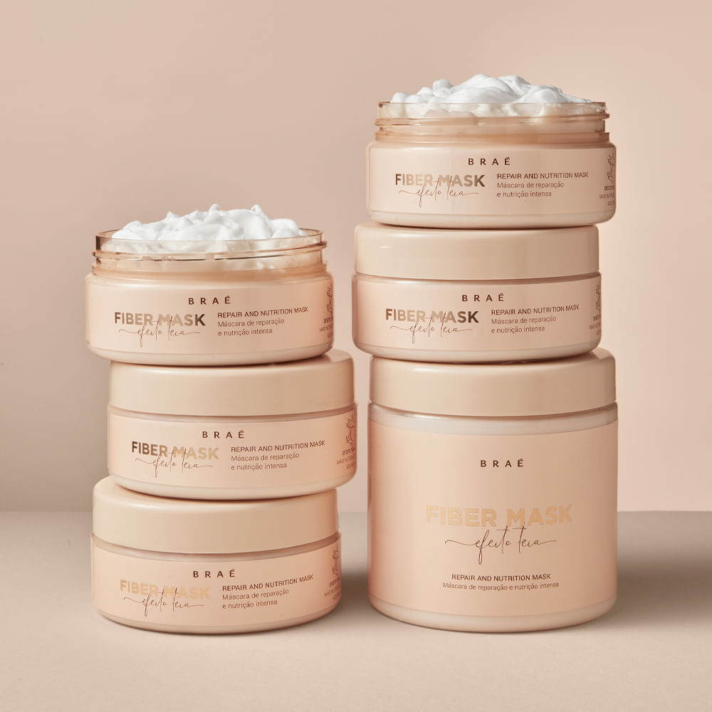 Máscara de Reparação Braé Fiber 500g