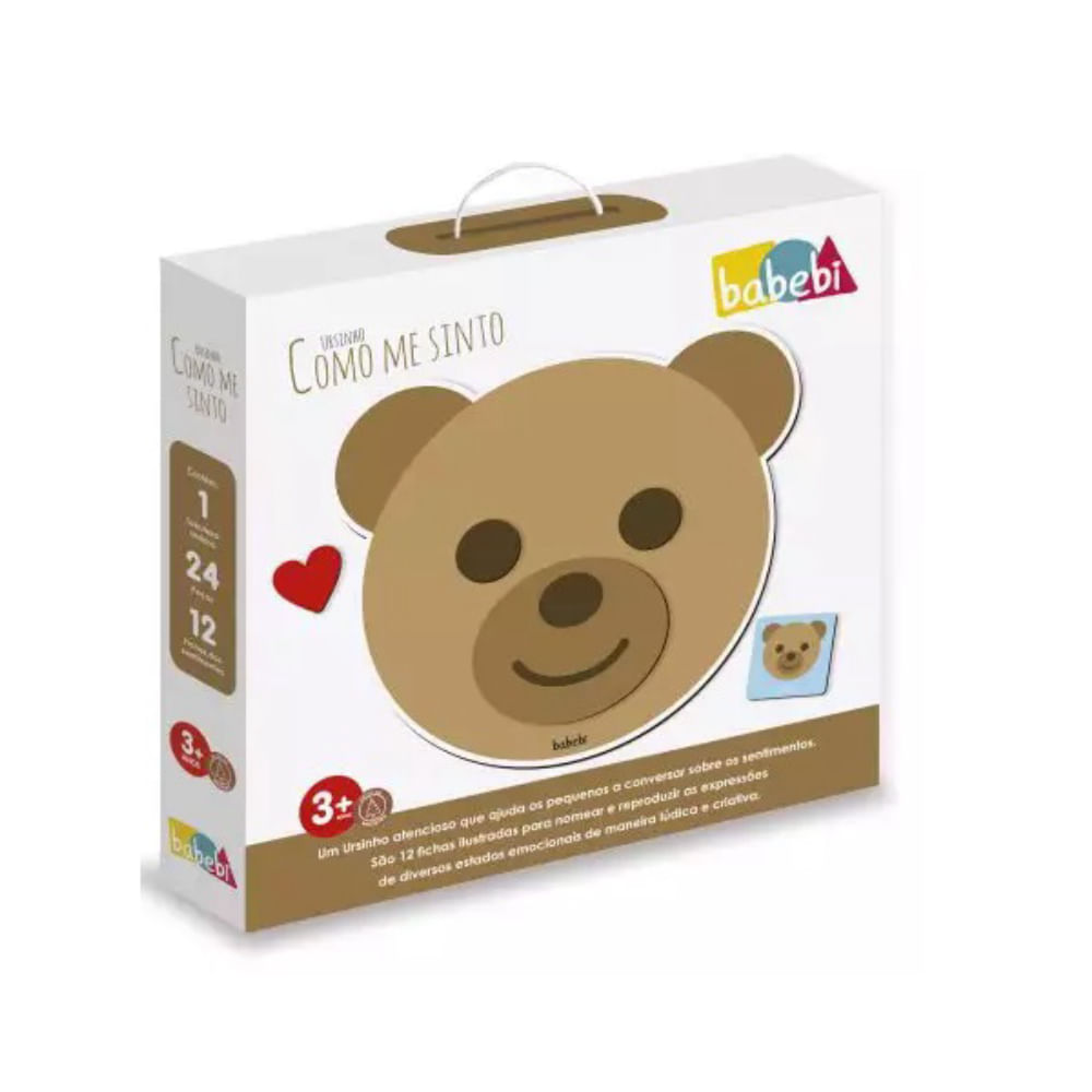 Jogo Como Me Sinto Ursinho Babebi 6065