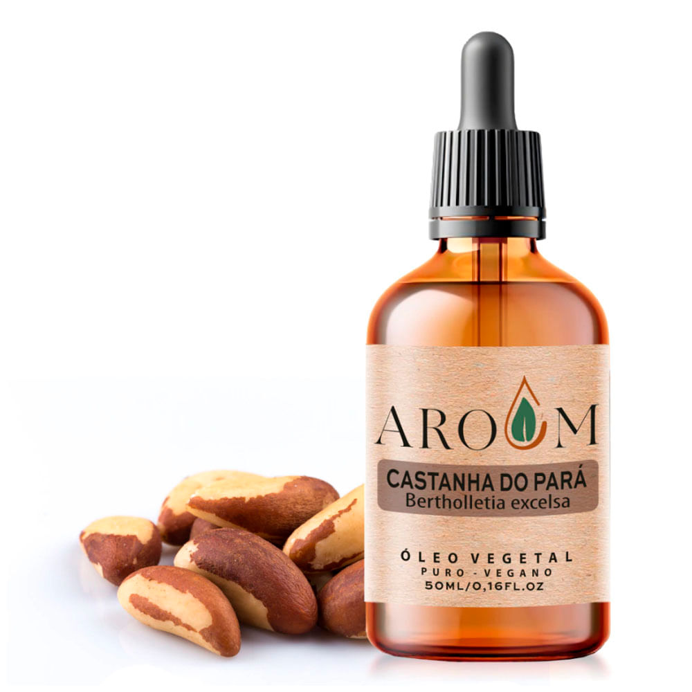 Óleo Vegetal Aroom Castanha do Pará 50ml