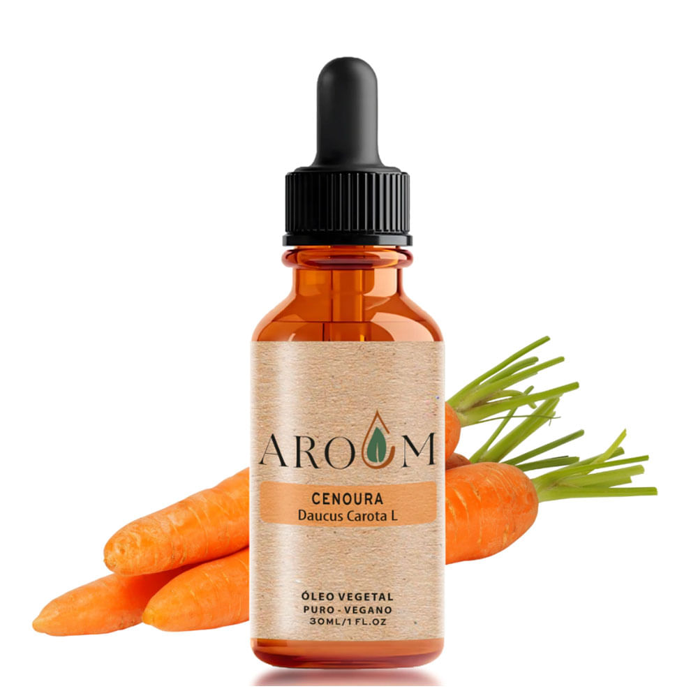 Óleo Vegetal Aroom Cenoura 30ml