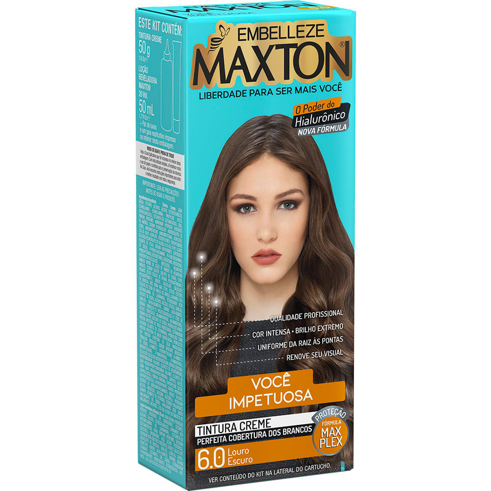 Kit Prático Maxton Louro Escuro Conquista  6.0